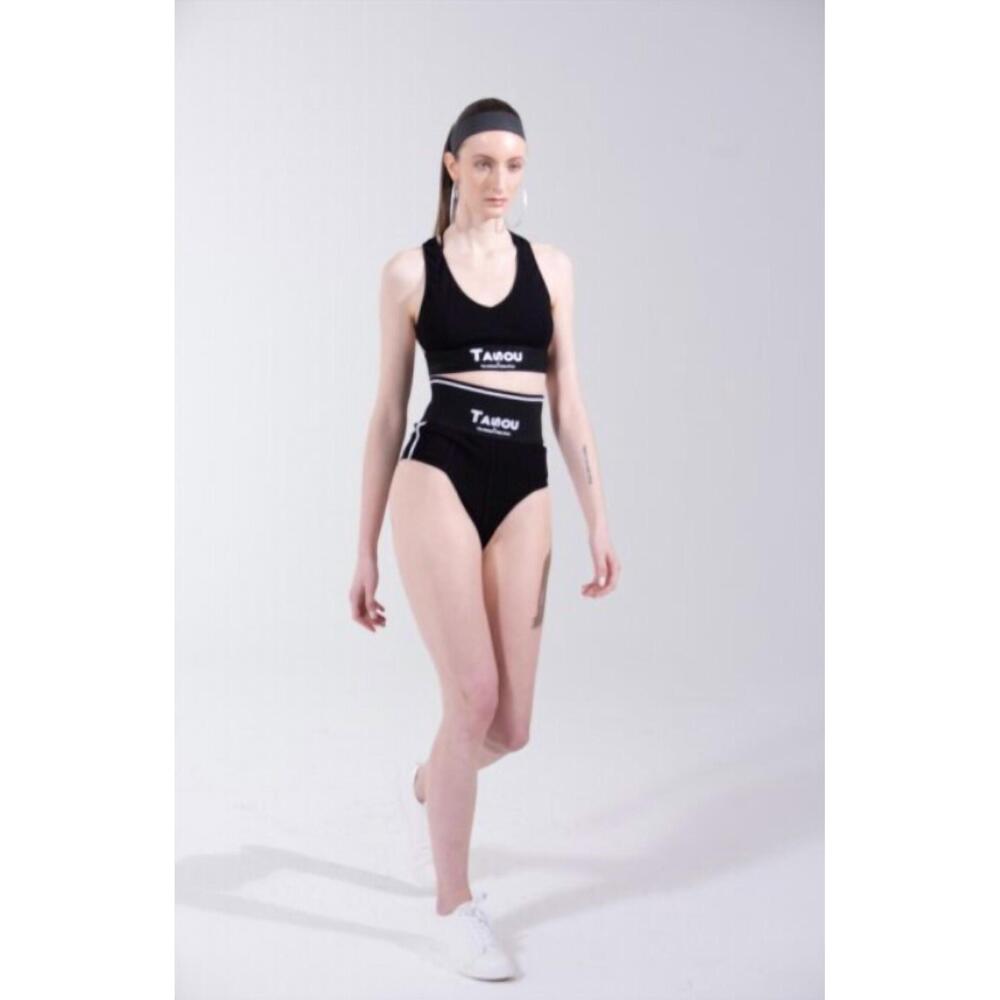 NEW THE ATHLETIC SIDE OF US joy 2-piece set – racerback crop top & high-waist br